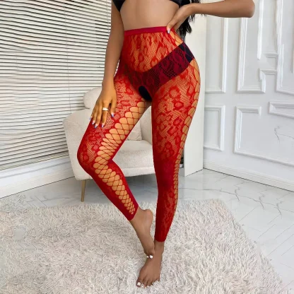 Fishnet See-Through Leggings Free Shipping!